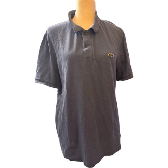 Lacoste Slim Fit Polo Shirt, Blue, Men's Size XL - Picture 1 of 3